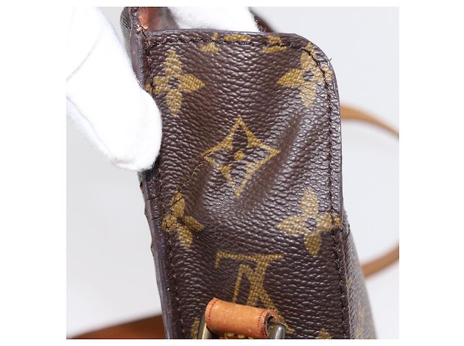 LOUIS VUITTON Borsa a Spalla Monogram Saint Cloud GM M51242 LV Auth BA8282 Monogramma - vista 21