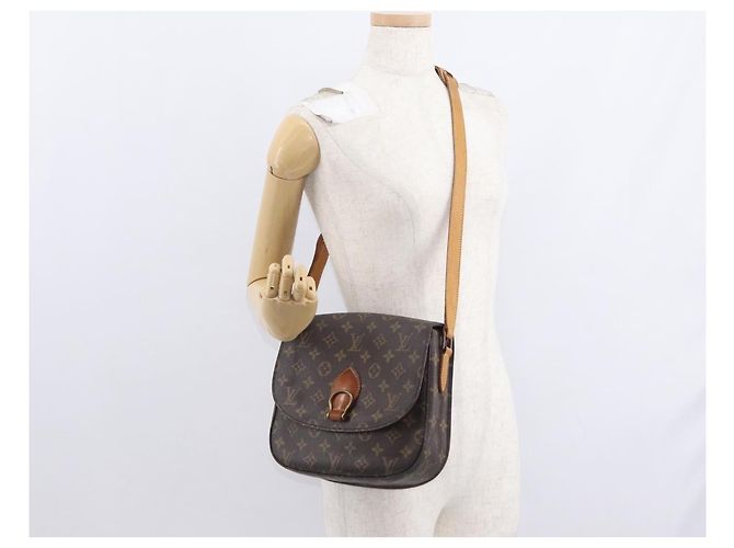 LOUIS VUITTON Borsa a Spalla Monogram Saint Cloud GM M51242 LV Auth BA8282 Monogramma - vista 26