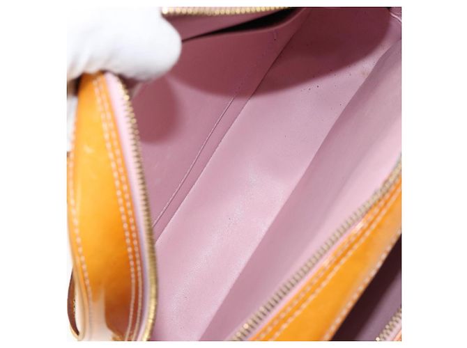 LOUIS VUITTON Zaino Vernis Marley Rosa Marshmallow M91039 LV Auth bs30903 - vista 10