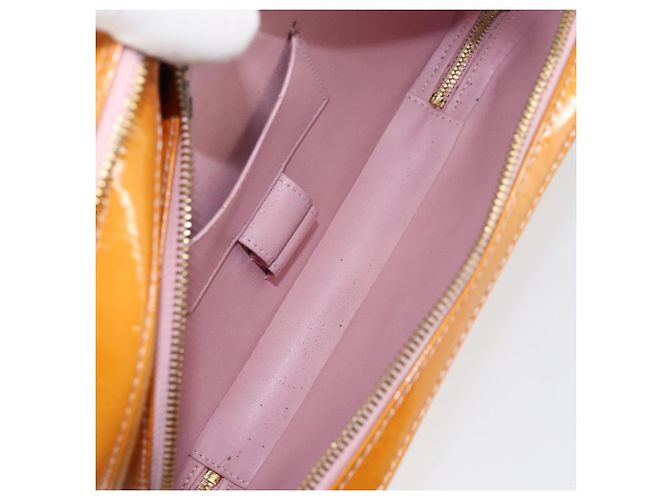 LOUIS VUITTON Zaino Vernis Marley Rosa Marshmallow M91039 LV Auth bs30903 - vista 22