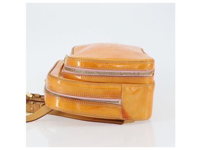 LOUIS VUITTON Zaino Vernis Marley Rosa Marshmallow M91039 LV Auth bs30903 - vista 4