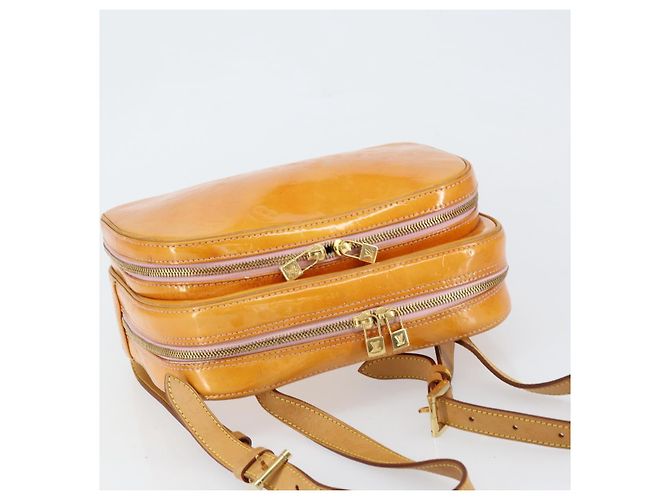 LOUIS VUITTON Zaino Vernis Marley Rosa Marshmallow M91039 LV Auth bs30903 - vista 6