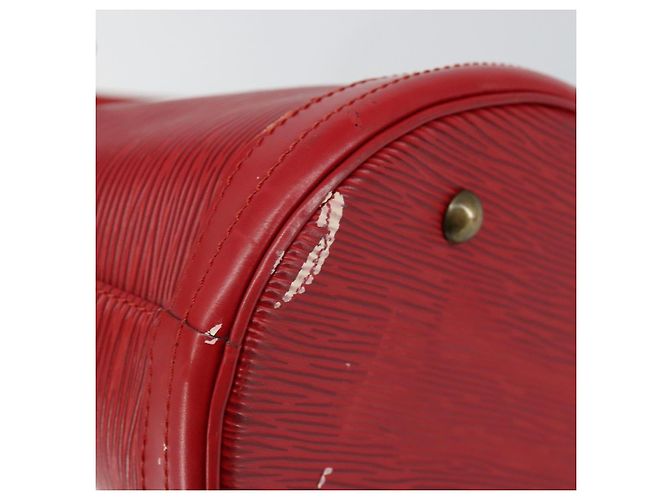 LOUIS VUITTON Borsa a Spalla Epi Bucket PM Rossa M5899E LV Auth 143626 Rosso - vista 14