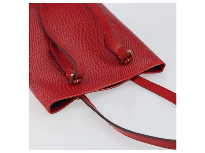 LOUIS VUITTON Borsa a Spalla Epi Bucket PM Rossa M5899E LV Auth 143626 Rosso - vista 6