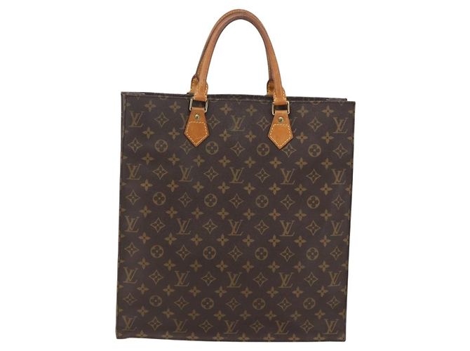 LOUIS VUITTON Borsa Sac Plat Monogram M51140 LV Auth ka630 Monogramma - vista 13
