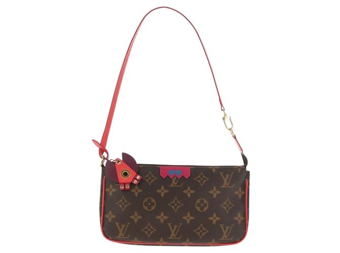 LOUIS VUITTON Pochette Accessoires Monogram Totem M41669 LV Auth 144884V Monogramme - vue 2
