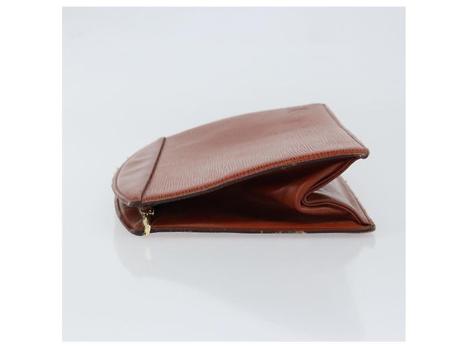 LOUIS VUITTON Pochette Crete Epi Marrone M48403 LV Auth ep11597 - vista 4