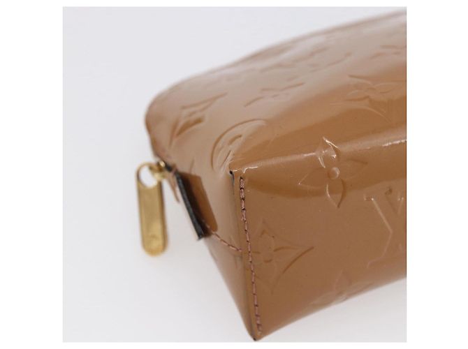 LOUIS VUITTON Pochette Pouch Monogram Vernis Rosa Velours M90008 LV Auth BA7432 - vista 14