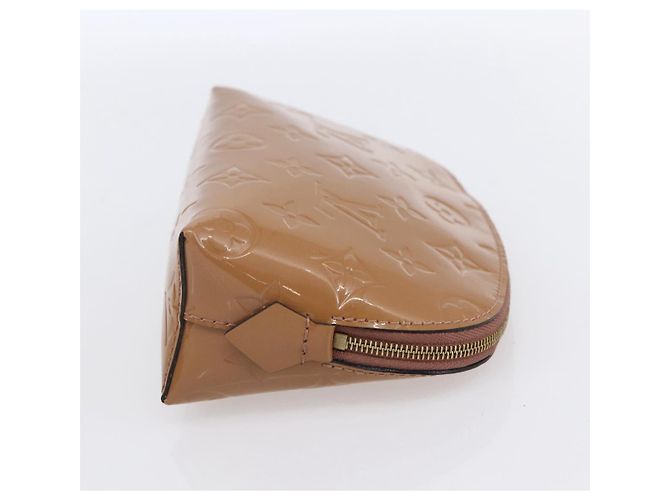 LOUIS VUITTON Pochette Pouch Monogram Vernis Rosa Velours M90008 LV Auth BA7432 - vista 4