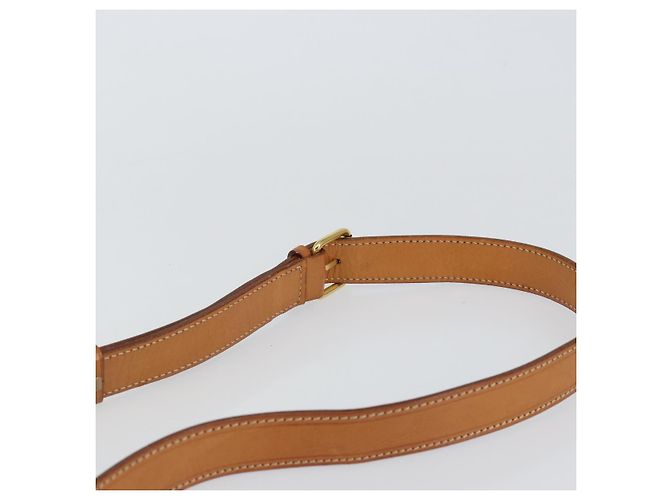 Céline Borsa a spalla circolare in tela Macadam CELINE in pelle PVC marrone oro Auth 150513 D'oro - vista 8