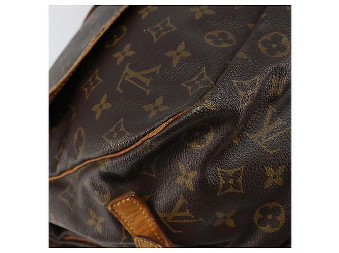 LOUIS VUITTON Monogram Saumur 35 Shoulder Bag M42254 LV Auth bs30448 - view 17