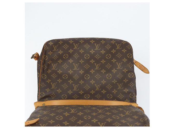 LOUIS VUITTON Monogram Saumur 35 Shoulder Bag M42254 LV Auth bs30448 - view 19