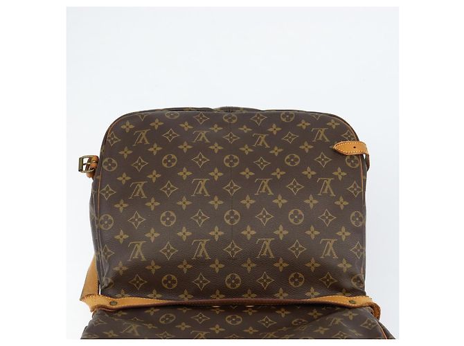 LOUIS VUITTON Monogram Saumur 35 Shoulder Bag M42254 LV Auth bs30448 - view 20