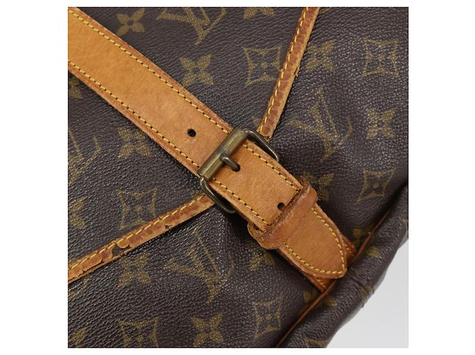 LOUIS VUITTON Monogram Saumur 35 Shoulder Bag M42254 LV Auth bs30448 - view 22