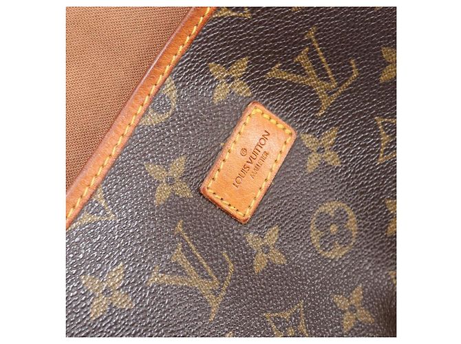 LOUIS VUITTON Monogram Saumur 35 Shoulder Bag M42254 LV Auth bs30448 - view 24