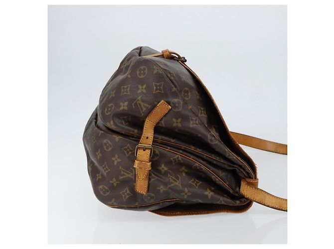 LOUIS VUITTON Monogram Saumur 35 Shoulder Bag M42254 LV Auth bs30448 - view 3