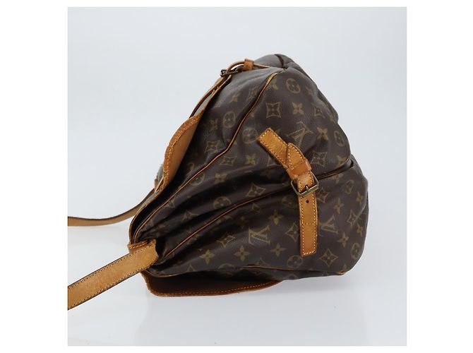 LOUIS VUITTON Monogram Saumur 35 Shoulder Bag M42254 LV Auth bs30448 - view 4