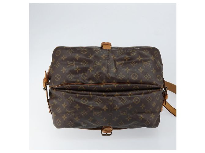LOUIS VUITTON Monogram Saumur 35 Shoulder Bag M42254 LV Auth bs30448 - view 5