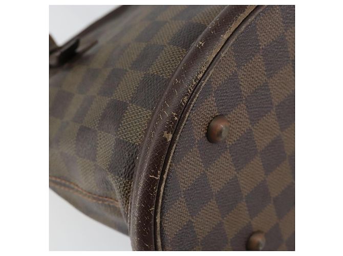 LOUIS VUITTON Borsa a Spalla Damier Ebene Marais N42240 LV Auth 150257 - vista 16