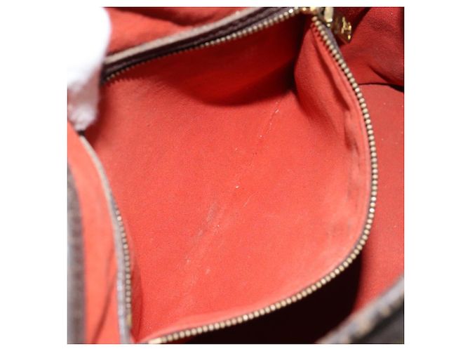 LOUIS VUITTON Borsa a Spalla Damier Ebene Marais N42240 LV Auth 150257 - vista 22