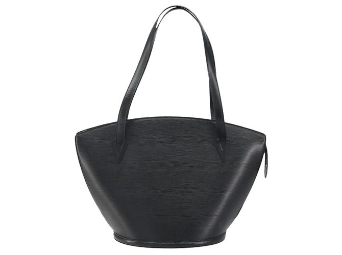 LOUIS VUITTON Borsa a Spalla Epi Saint Jacques Nera M52262 Auth 150253 Nero - vista 13