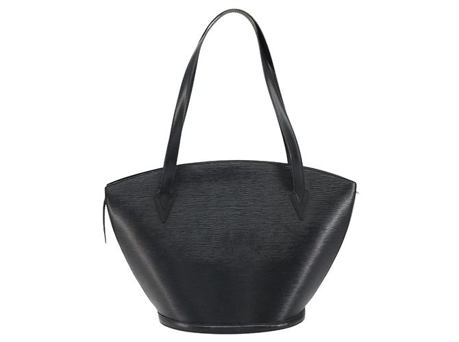 LOUIS VUITTON Borsa a Spalla Epi Saint Jacques Nera M52262 Auth 150253 Nero - vista 2