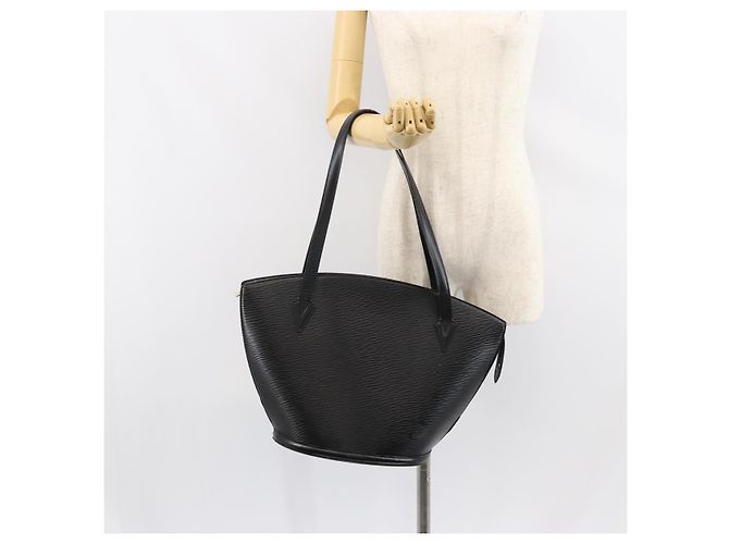LOUIS VUITTON Borsa a Spalla Epi Saint Jacques Nera M52262 Auth 150253 Nero - vista 21