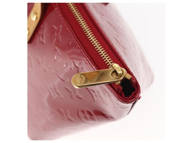 LOUIS VUITTON Borsa Bellevue PM Monogram Vernis Pomme D'amour M93583 Auth 150365 Rosso - vista 10