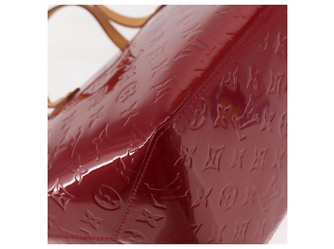 LOUIS VUITTON Borsa Bellevue PM Monogram Vernis Pomme D'amour M93583 Auth 150365 Rosso - vista 16