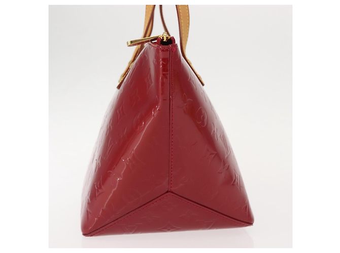LOUIS VUITTON Borsa Bellevue PM Monogram Vernis Pomme D'amour M93583 Auth 150365 Rosso - vista 4