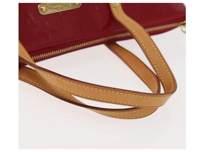 LOUIS VUITTON Borsa Bellevue PM Monogram Vernis Pomme D'amour M93583 Auth 150365 Rosso - vista 7