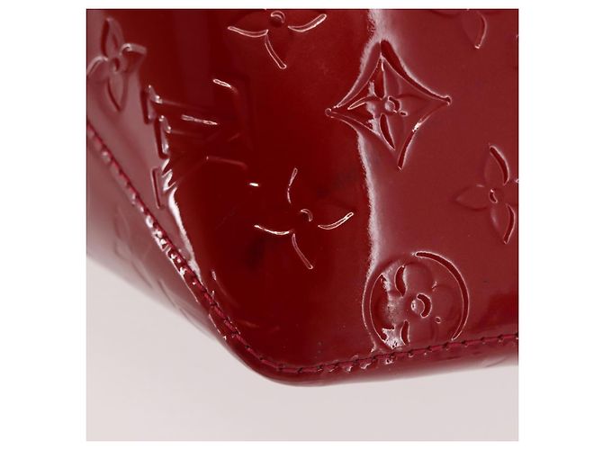 LOUIS VUITTON Borsa Bellevue PM Monogram Vernis Pomme D'amour M93583 Auth 150365 Rosso - vista 9