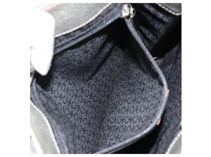 Céline CELINE C Macadam Canvas Handtasche in Denim Blau Silber Authentisch ep11519 - Ansicht 19