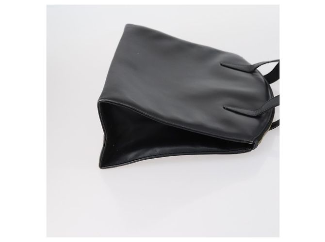 Borsa a mano in pelle GUCCI 3 pezzi Nero Beige Auth 148825 - vista 11