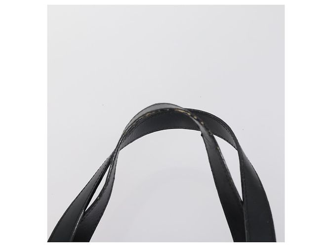 Borsa a mano in pelle GUCCI 3 pezzi Nero Beige Auth 148825 - vista 13