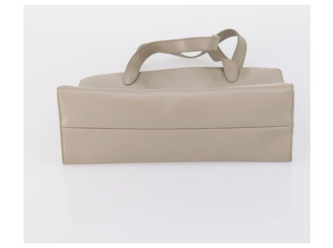 Borsa a mano in pelle GUCCI 3 pezzi Nero Beige Auth 148825 - vista 21