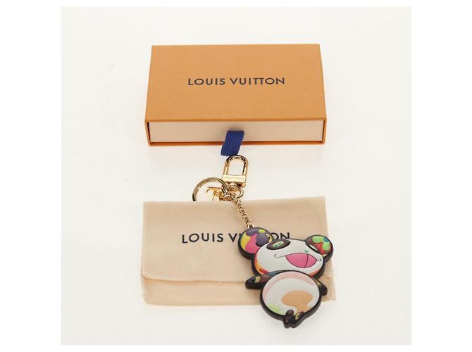 LOUIS VUITTON LV �~ TM Super Flat Monogram Llavero M02467 LV Auth ti3499SM Multicolor - vista 11