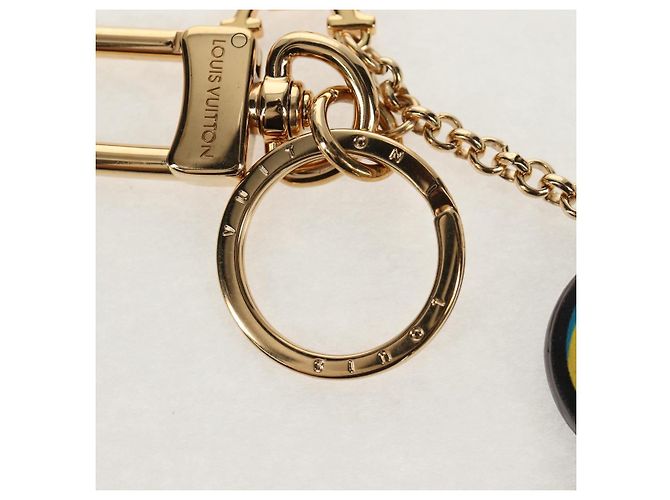 LOUIS VUITTON LV �~ TM Super Flat Monogram Llavero M02467 LV Auth ti3499SM Multicolor - vista 3