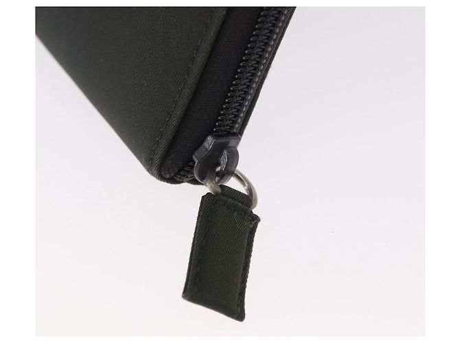PRADA Portafoglio Lungo Nylon Khaki Auth 153670 Cachi - vista 12