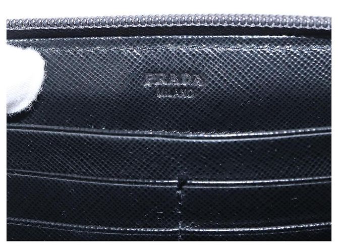 PRADA Portafoglio Lungo Nylon Khaki Auth 153670 Cachi - vista 14