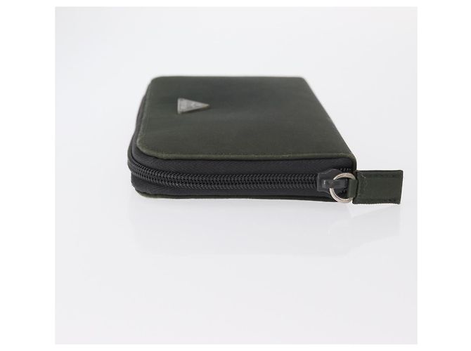 PRADA Portafoglio Lungo Nylon Khaki Auth 153670 Cachi - vista 5