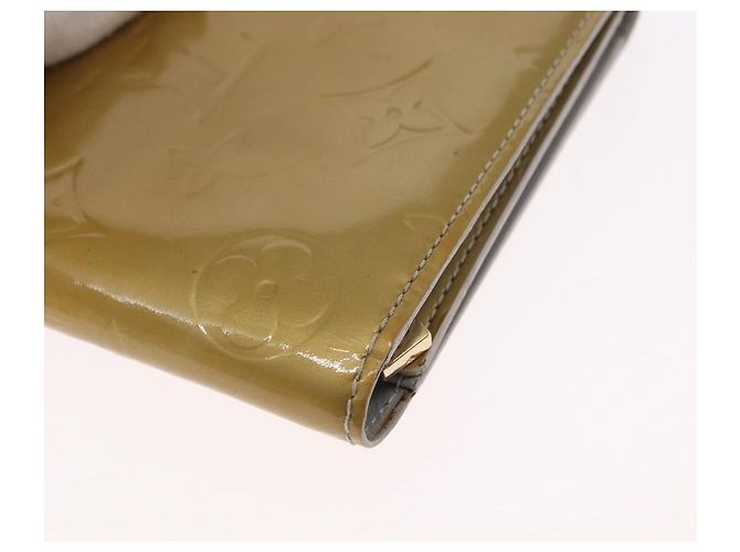 LOUIS VUITTON Portafoglio Walker Monogram Vernis Grigio M91031 LV Auth 155176 - vista 11