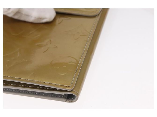 LOUIS VUITTON Portafoglio Walker Monogram Vernis Grigio M91031 LV Auth 155176 - vista 12