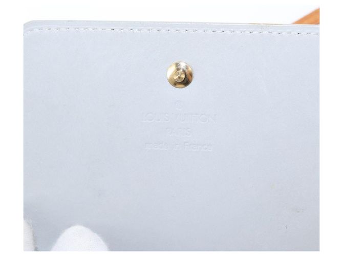 LOUIS VUITTON Portafoglio Walker Monogram Vernis Grigio M91031 LV Auth 155176 - vista 16