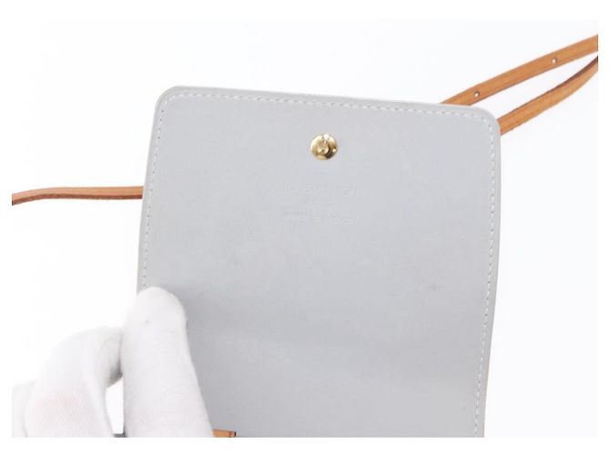 LOUIS VUITTON Portafoglio Walker Monogram Vernis Grigio M91031 LV Auth 155176 - vista 17