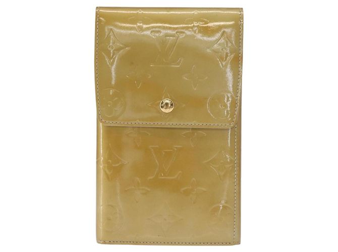 LOUIS VUITTON Portafoglio Walker Monogram Vernis Grigio M91031 LV Auth 155176 - vista 2