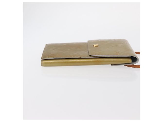 LOUIS VUITTON Portafoglio Walker Monogram Vernis Grigio M91031 LV Auth 155176 - vista 5