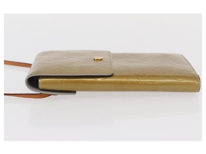 LOUIS VUITTON Portafoglio Walker Monogram Vernis Grigio M91031 LV Auth 155176 - vista 6
