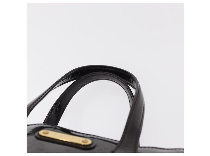 LOUIS VUITTON Borsa Wilshire PM Monogram Vernis Amarante M93641 LV Auth BA8609 Bordò - vista 8