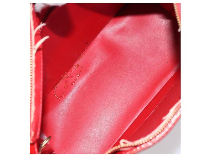 LOUIS VUITTON Handtasche Houston Monogram Vernis Rot M91092 LV Auth bs31560 - Ansicht 10
